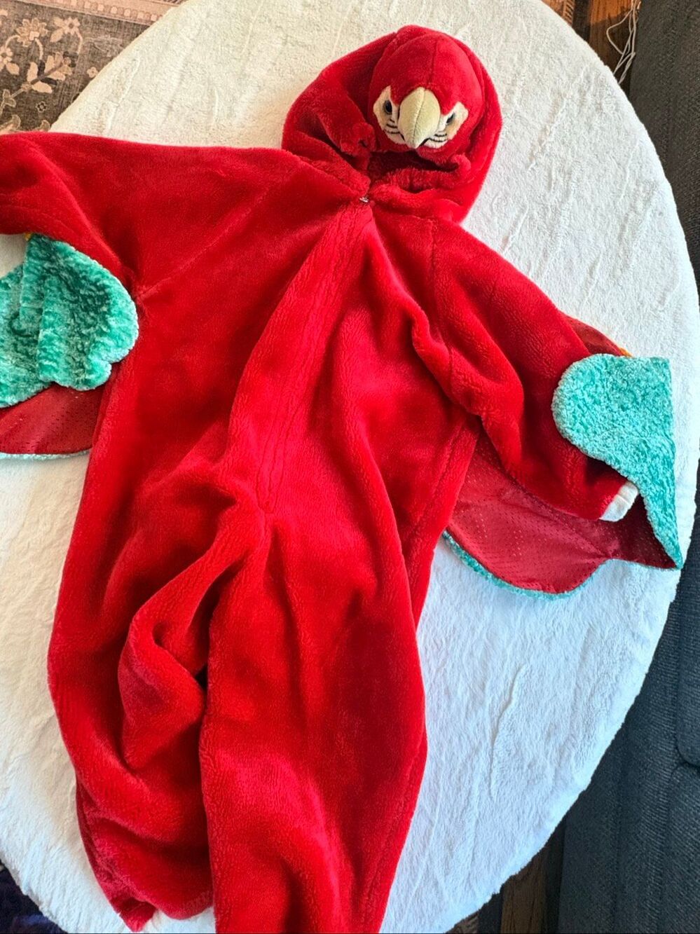 Parrot with wings plush Halloween Costume Size 3/4